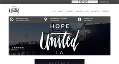 Desktop Screenshot of hopeunitedla.com